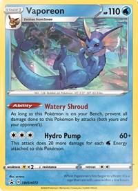 Vaporeon - SWSH072 (SWSH072) [SWSH: Sword & Shield Promo Cards]