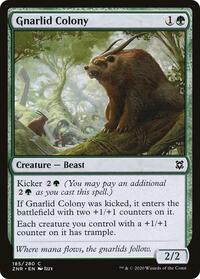 Gnarlid Colony (185) [Zendikar Rising]
