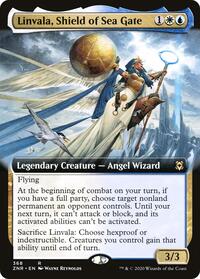 Linvala, Shield of Sea Gate (Extended Art) (368) [Zendikar Rising]