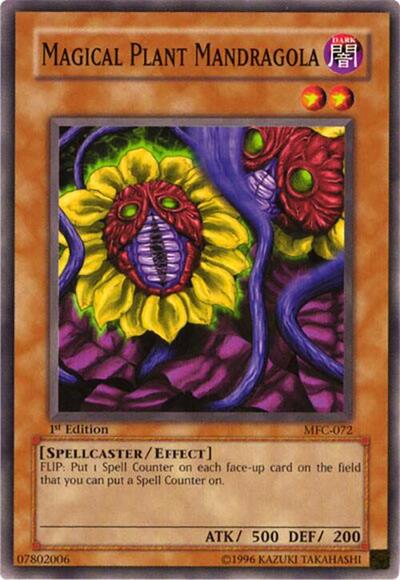 Magical Plant Mandragola (MFC-072) [Magician's Force]