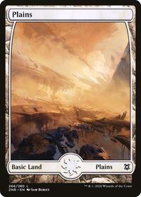 Plains (266) - Full Art (266) [Zendikar Rising]