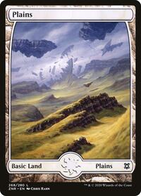 Plains (268) - Full Art (268) [Zendikar Rising]