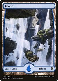 Island (269) - Full Art (269) [Zendikar Rising]