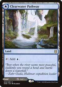 Clearwater Pathway (260) [Zendikar Rising]