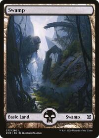 Swamp (273) - Full Art (273) [Zendikar Rising]
