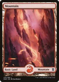Mountain (275) - Full Art (275) [Zendikar Rising]