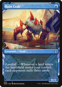 Ruin Crab (Showcase) (295) [Zendikar Rising]