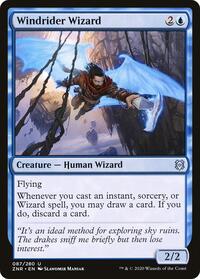 Windrider Wizard (87) [Zendikar Rising]