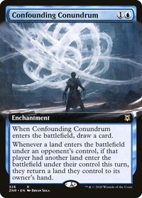 Confounding Conundrum (Extended Art) (326) [Zendikar Rising]