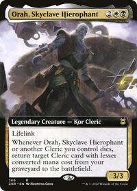 Orah, Skyclave Hierophant (Extended Art) (369) [Zendikar Rising]