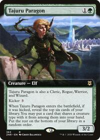 Tajuru Paragon (Extended Art) (363) [Zendikar Rising]