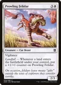 Prowling Felidar (34) [Zendikar Rising]