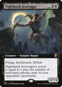 Nighthawk Scavenger (Extended Art) (341) [Zendikar Rising]