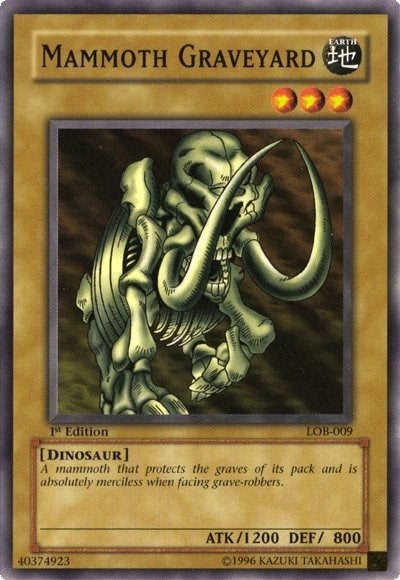 Mammoth Graveyard (LOB-009) [The Legend of Blue Eyes White Dragon]