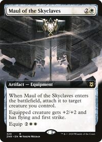 Maul of the Skyclaves (Extended Art) (320) [Zendikar Rising]