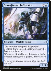 Sure-Footed Infiltrator (83) [Zendikar Rising]