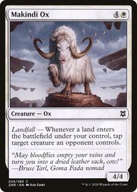 Makindi Ox (25) [Zendikar Rising]