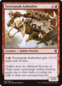 Teeterpeak Ambusher (169) [Zendikar Rising]