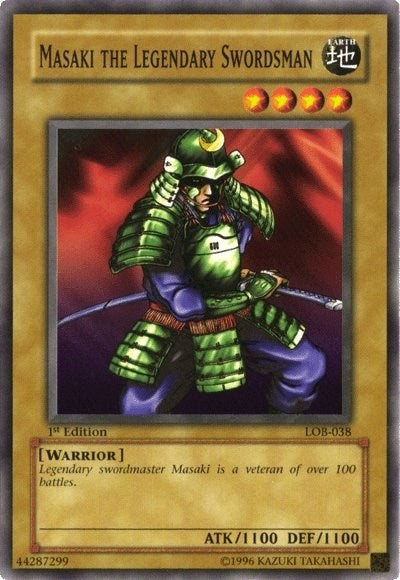 Masaki the Legendary Swordsman (LOB-038) [The Legend of Blue Eyes White Dragon]
