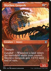 Skyclave Geopede (Showcase) (301) [Zendikar Rising]