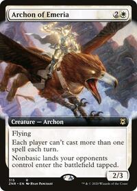 Archon of Emeria (Extended Art) (315) [Zendikar Rising]