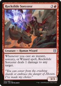Rockslide Sorcerer (154) [Zendikar Rising]