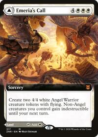 Emeria's Call (Extended Art) (317) [Zendikar Rising]