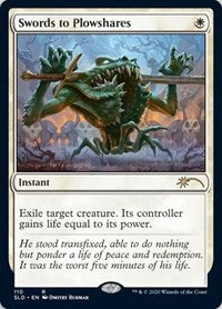 Swords to Plowshares (110) (110) [Secret Lair Drop Series]