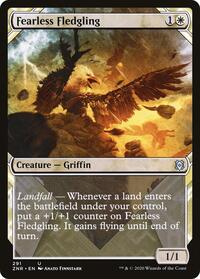 Fearless Fledgling (Showcase) (291) [Zendikar Rising]
