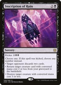Inscription of Ruin (108) [Zendikar Rising]