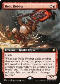 Relic Robber (Extended Art) (351) [Zendikar Rising]