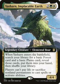Yasharn, Implacable Earth (Extended Art) (371) [Zendikar Rising]