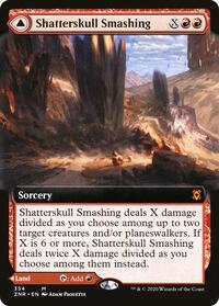 Shatterskull Smashing (Extended Art) (354) [Zendikar Rising]