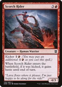 Scorch Rider (158) [Zendikar Rising]