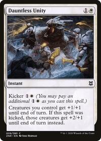 Dauntless Unity (9) [Zendikar Rising]