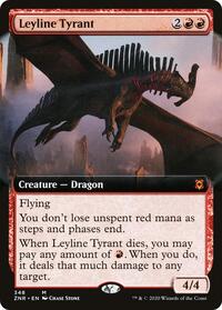 Leyline Tyrant (Extended Art) (348) [Zendikar Rising]