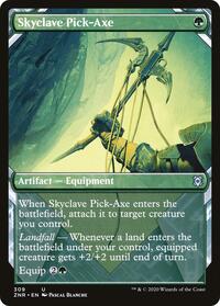 Skyclave Pick-Axe (Showcase) (309) [Zendikar Rising]