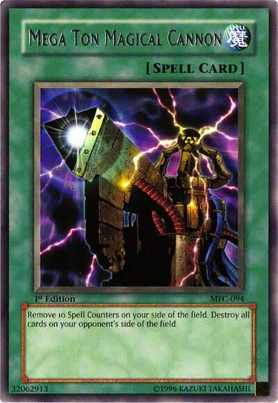 Mega Ton Magical Cannon (MFC-094) [Magician's Force]