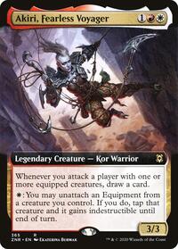 Akiri, Fearless Voyager (Extended Art) (365) [Zendikar Rising]