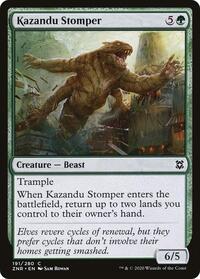 Kazandu Stomper (191) [Zendikar Rising]