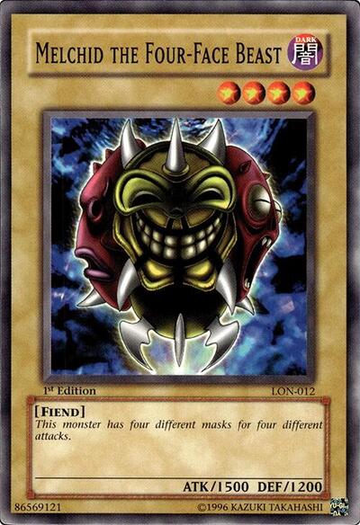 Melchid the Four-Face Beast (LON-012) [Labyrinth of Nightmare]