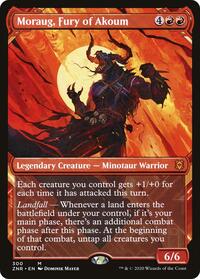 Moraug, Fury of Akoum (Showcase) (300) [Zendikar Rising]