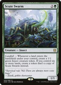 Scute Swarm (203) [Zendikar Rising]