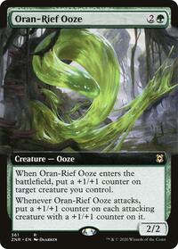 Oran-Rief Ooze (Extended Art) (361) [Zendikar Rising]