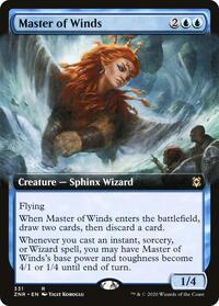 Master of Winds (Extended Art) (331) [Zendikar Rising]