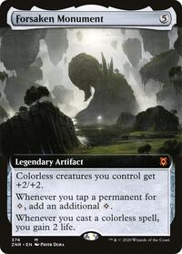 Forsaken Monument (Extended Art) (374) [Zendikar Rising]