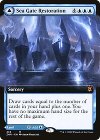 Sea Gate Restoration (Extended Art) (333) [Zendikar Rising]