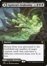 Agadeem's Awakening (Extended Art) (336) [Zendikar Rising]