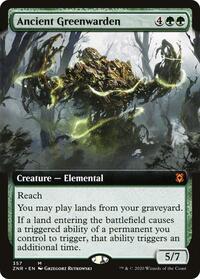 Ancient Greenwarden (Extended Art) (357) [Zendikar Rising]