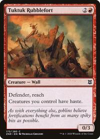 Tuktuk Rubblefort (173) [Zendikar Rising]